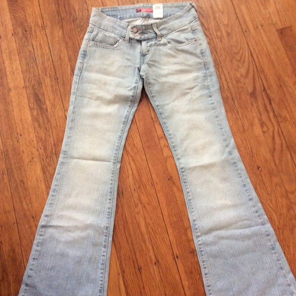 Vintage levis 524 super low flare size 1 - Picture 2 of 3